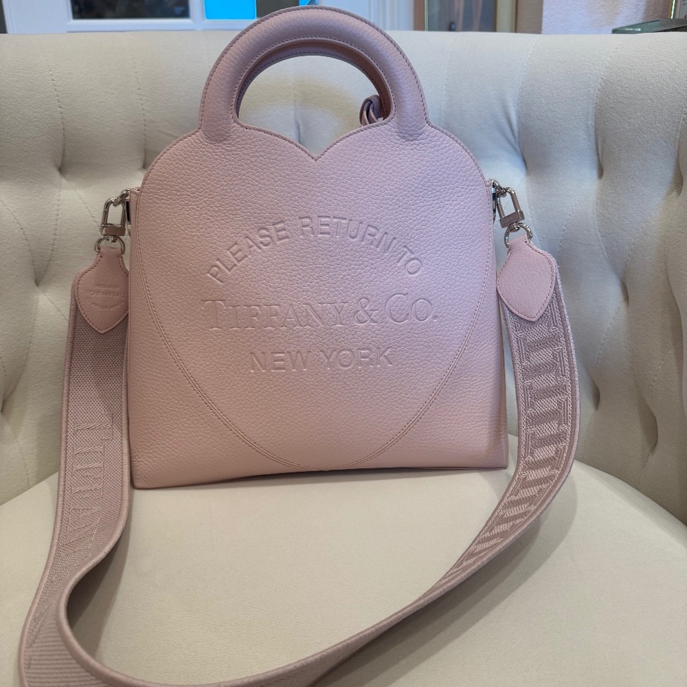Return to Tiffany Medium Blush Pink Tote Bag
